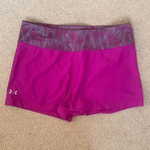 Medium Magenta Under Armour Spandex